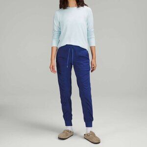 Lululemon Dance Studio Mid-Rise Jogger *Full Length Psychic Blue Size 2 NWT